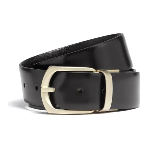 Ermenegildo Zegna Leather Belts Men Black