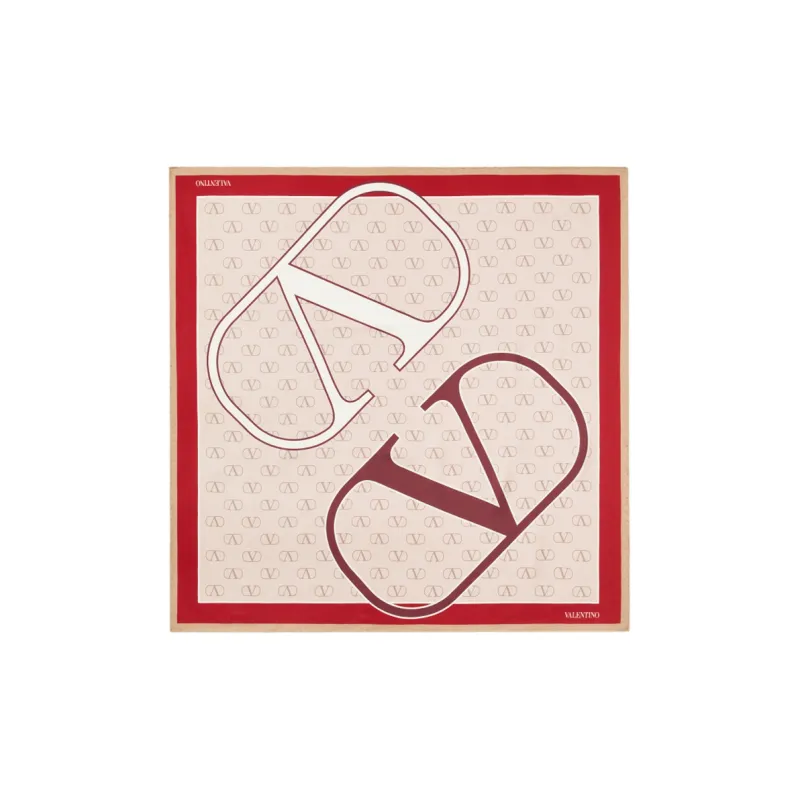Valentino Silk Scarves Women's Red-0