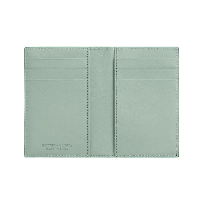 Bottega Veneta Cow Leather Wallet, Card Holder Men's Rain Tree Green/Sage Green-2