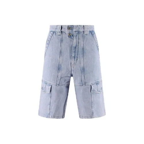 ISABEL MARANT Denim Shorts Men Light Blue