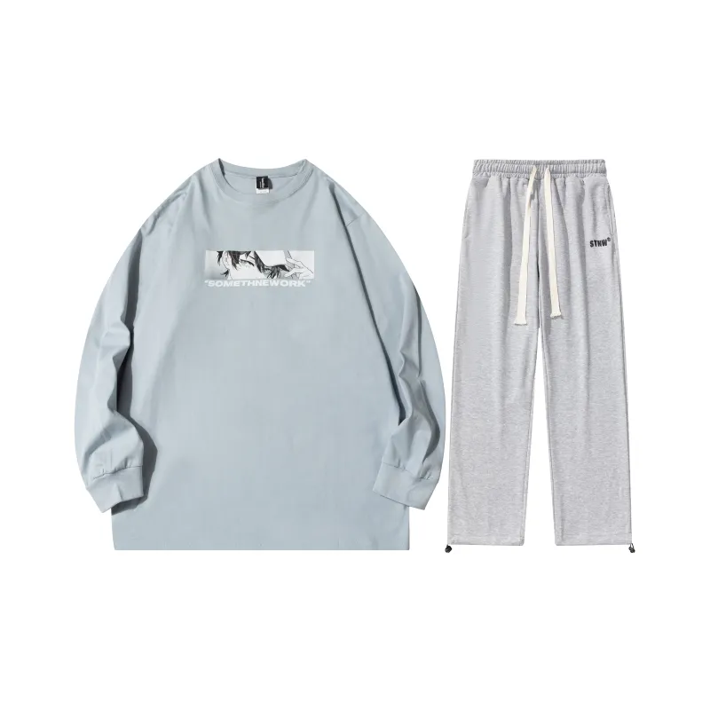 STNW Straight Set Spring Autumn And Winter Unisex-47