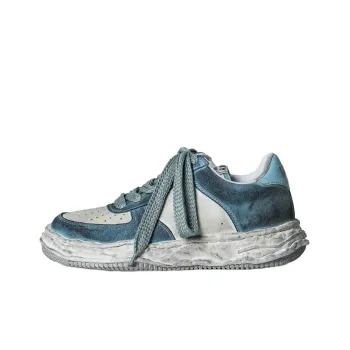 MIHARA YASUHIRO Wayne OG Sole DR Leather Low Vintage Blue