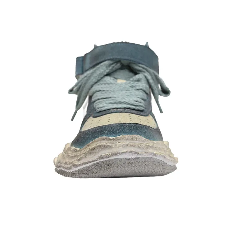 Maison MIHARA YASUHIRO Wayne Brushed Suede High-top Sneakers-2