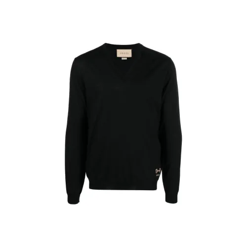 GUCCI Sweaters Men Black