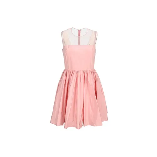 RED VALENTINO Sleeveless Dresses Women's Rose Pink