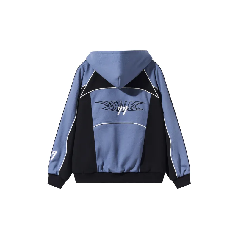 BLINDNOPLAN BLIND NO PLAN Vanguard Hooded Loose Fit Sweatshirt Spring And Autumn Unisex-1