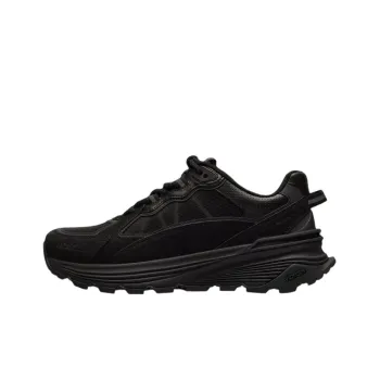 Moncler Lite Runner Cushioning Low-Top Sports Casual Shoes Women's Black