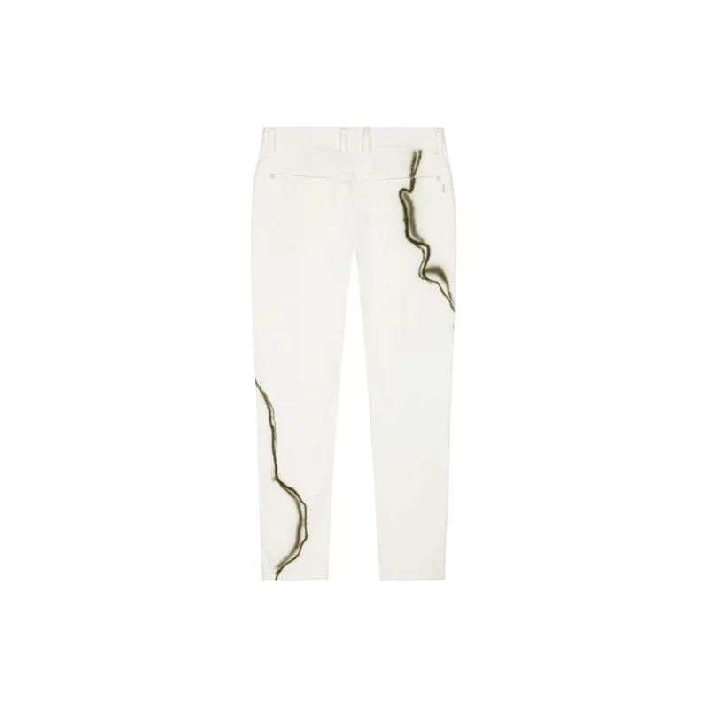 DAVID NAMAN Jeans Men White-1