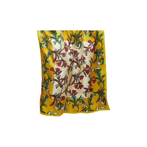 MaxMara Silk Scarf Women's Yellow