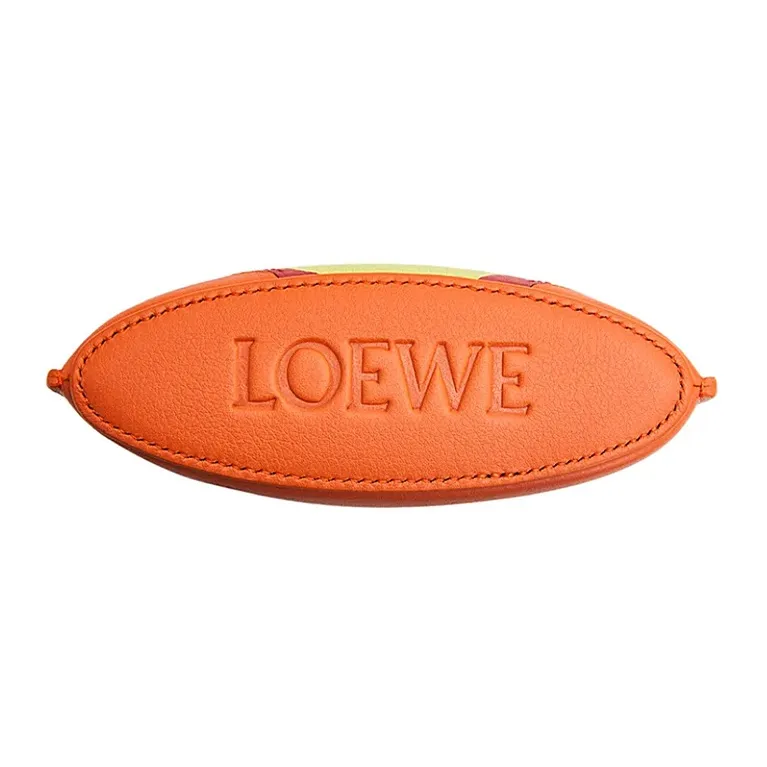 LOEWE Howl's Moving Castle Classic Cow Leather Shoulder Bag Crossbody Bag Women's Orange-3