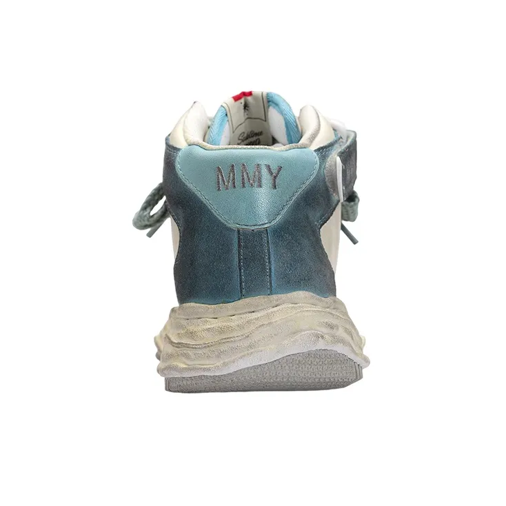Maison MIHARA YASUHIRO Wayne Brushed Suede High-top Sneakers-3