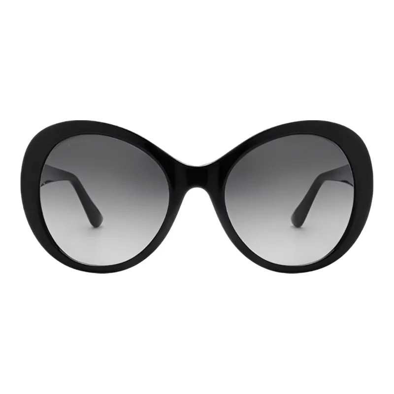 BVLGARI Plate Frame Oval Sunglasses Unisex-1