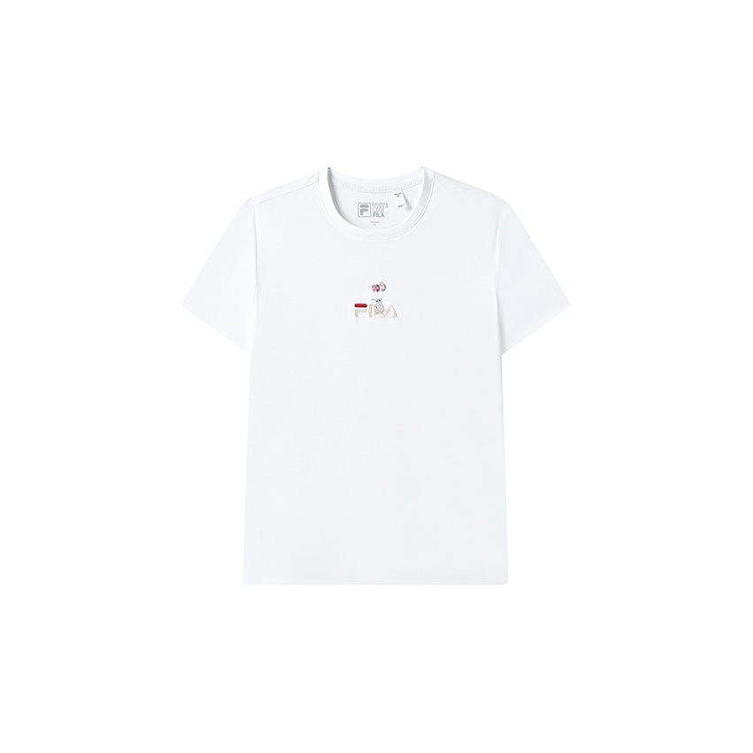 bebcdrshop trends fila t shirt women s POIZON