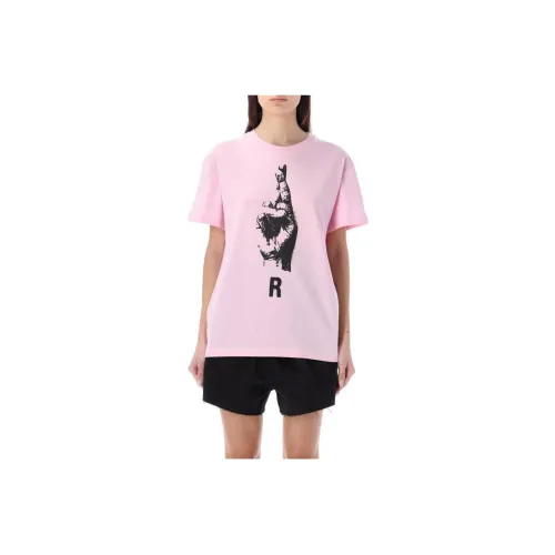 RAF SIMONS T-Shirts Women's Pink