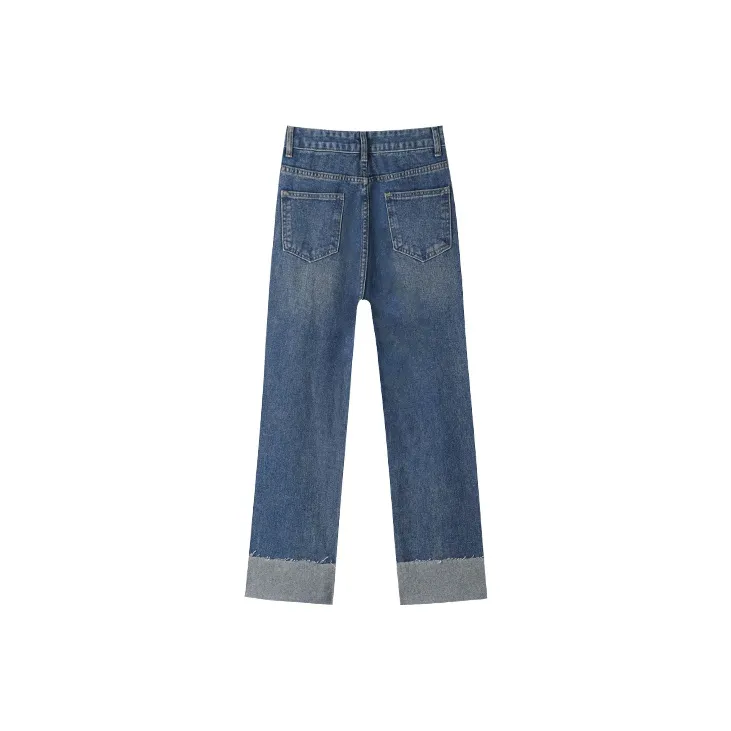 MITUAN Jeans Women's Vintage Blue-1