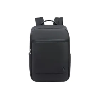 OIWAS Fabric Backpack Regular Unisex Black