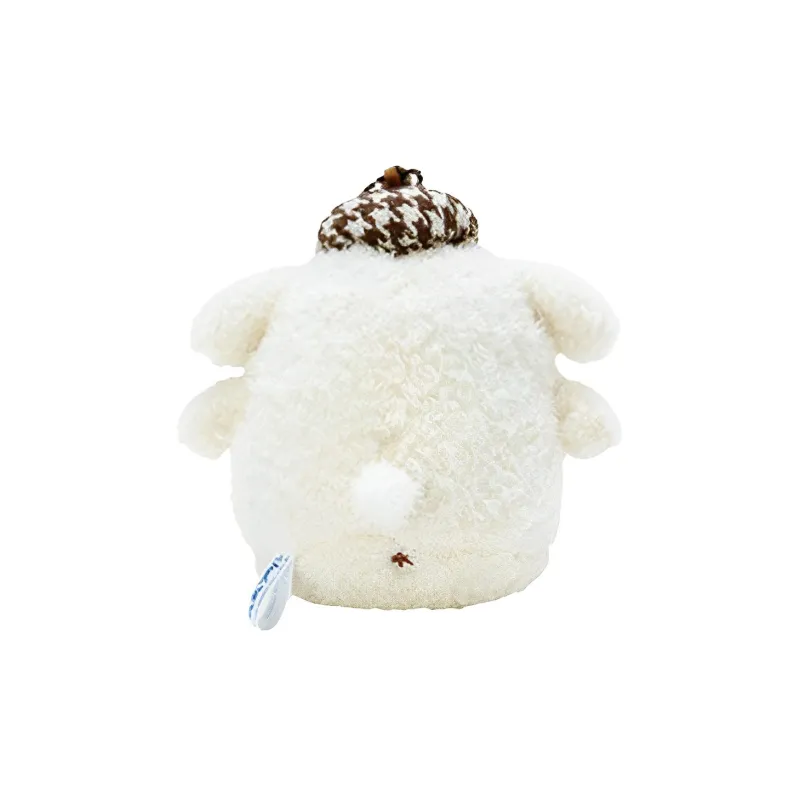 Sanrio Pompompurin Bird Plaid Collection, Pompompurin Dolls Plush Pendant 11.5cm Height-1