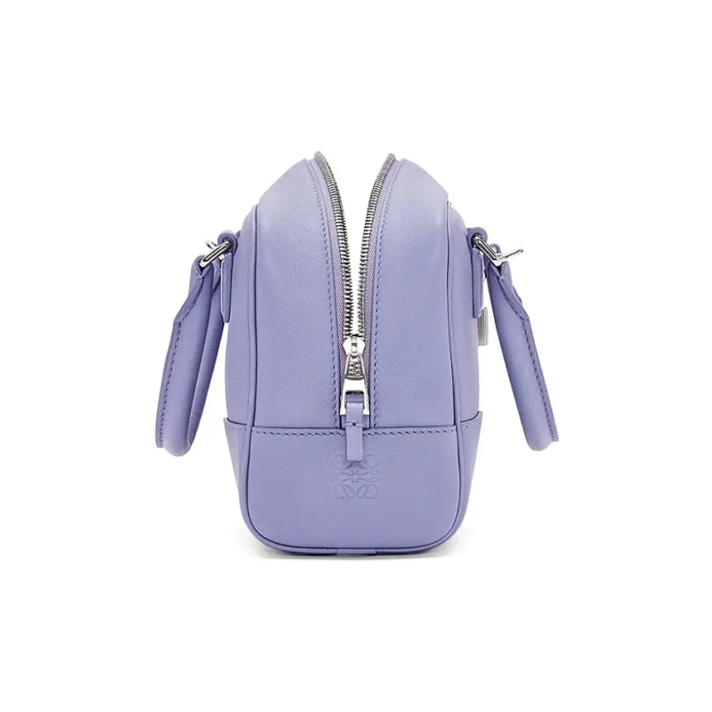 LOEWE Howl's Moving Castle Amazona Nappa Cow Leather Handbag Shoulder Bag Crossbody Bag Women's Purple-2