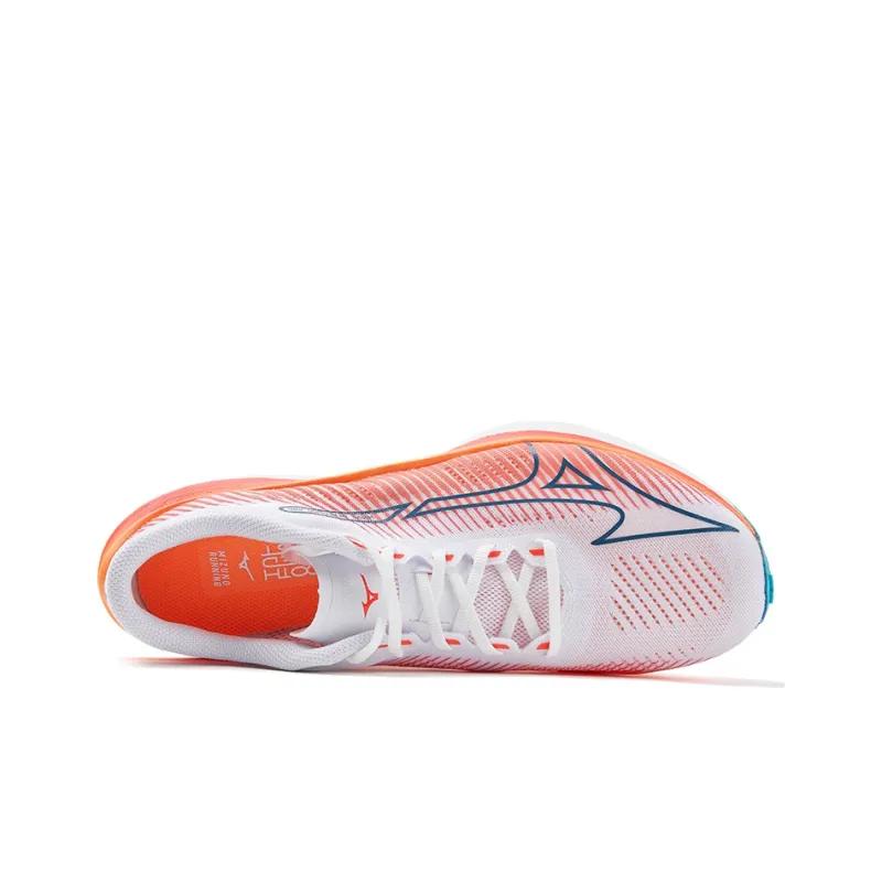 Mizuno Wave Rebellion Pro 'White Orange'-1