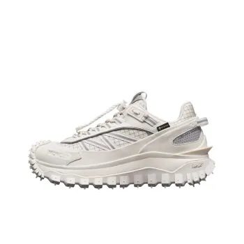 Moncler Trailgrip GTX Abrasion Resistant Low Top Sports Lifestyle Casual Shoes Women's White
