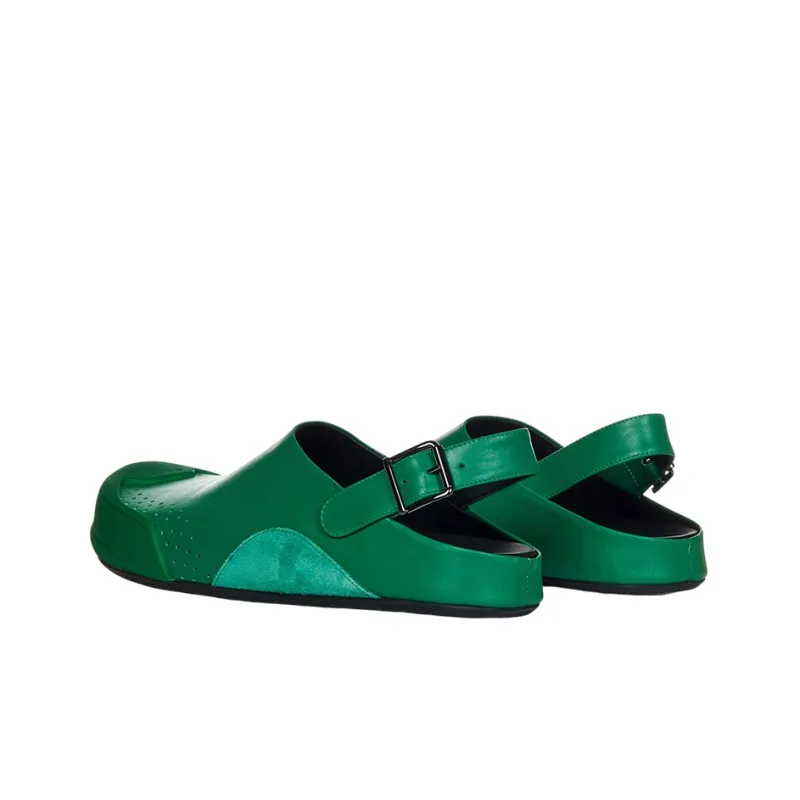 MARNI Fussbett Casual Single Shoes Men's Green-3