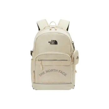 THE NORTH FACE Nylon Backpack Regular Unisex Beige