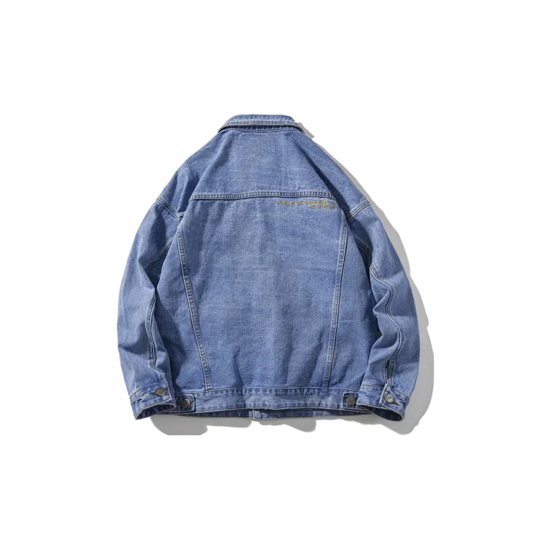 JASONWOOD Denim Jacket Thickened And Fleece Lined Unisex-1