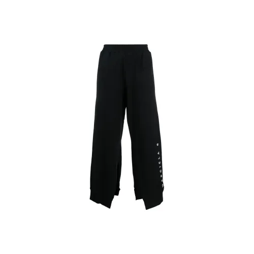 MM6 Maison Margiela Logo-Printed Straight Leg Track Pants