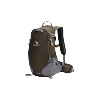 CAMEL Polyester Hiking Bag Backpack Unisex Black