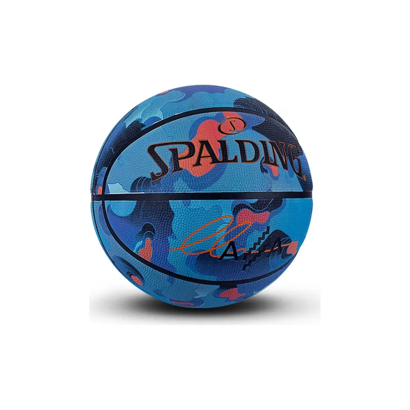 SPALDING x Andrew Archer Rubber Basketball Blue Size 7 Ball Training Unisex-6