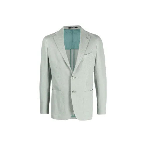 Tagliatore Business Suits Men Light Green