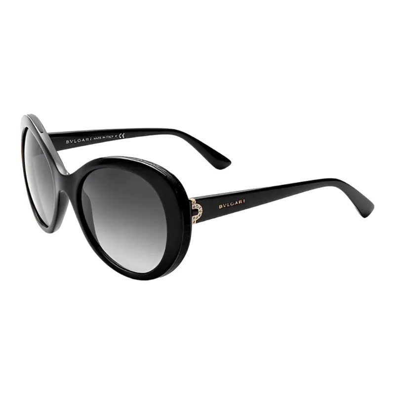 BVLGARI Plate Frame Oval Sunglasses Unisex-2