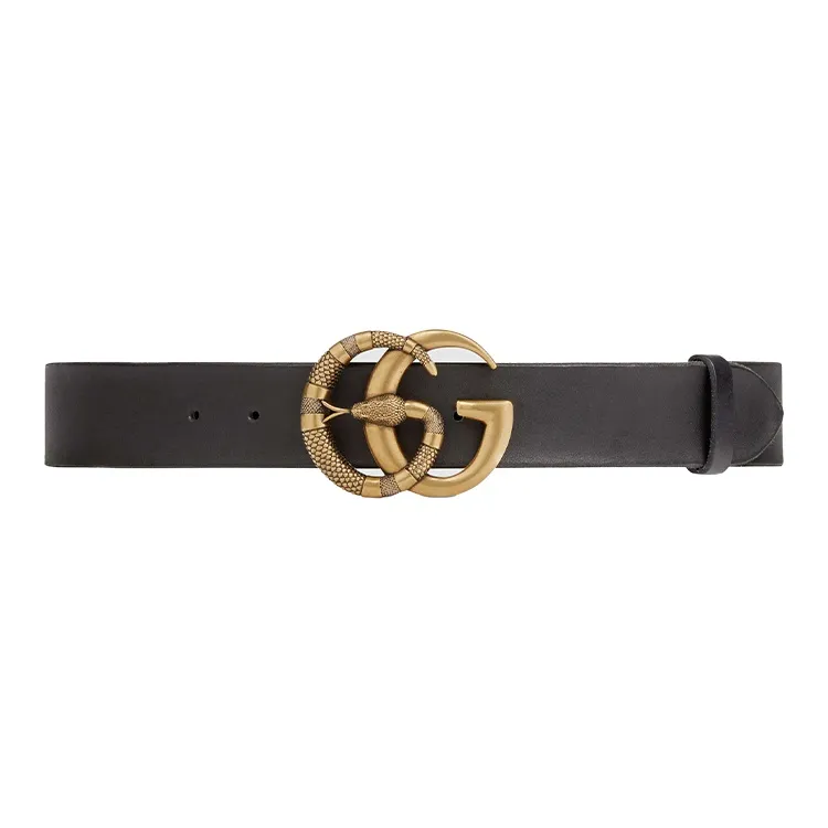 GUCCI Belt Double G Buckle With Snake-1