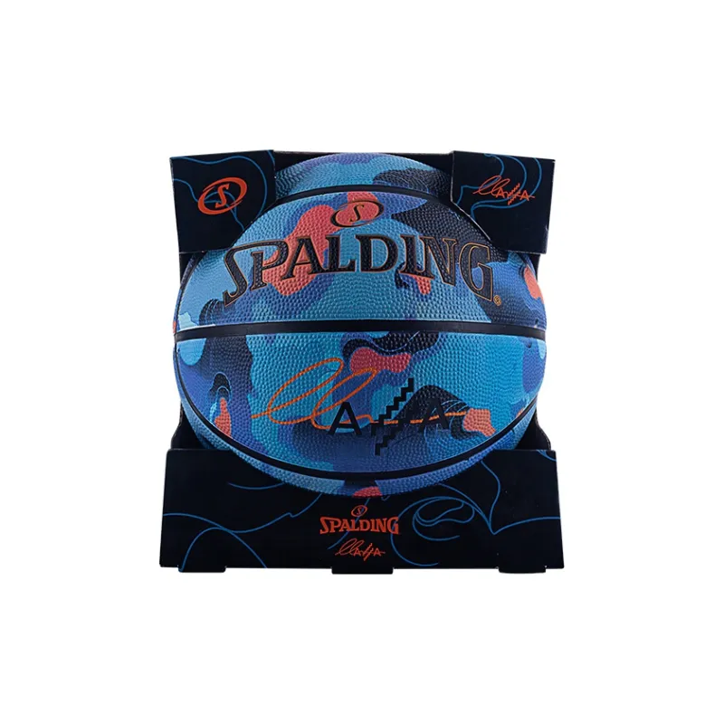SPALDING x Andrew Archer Rubber Basketball Blue Size 7 Ball Training Unisex-1