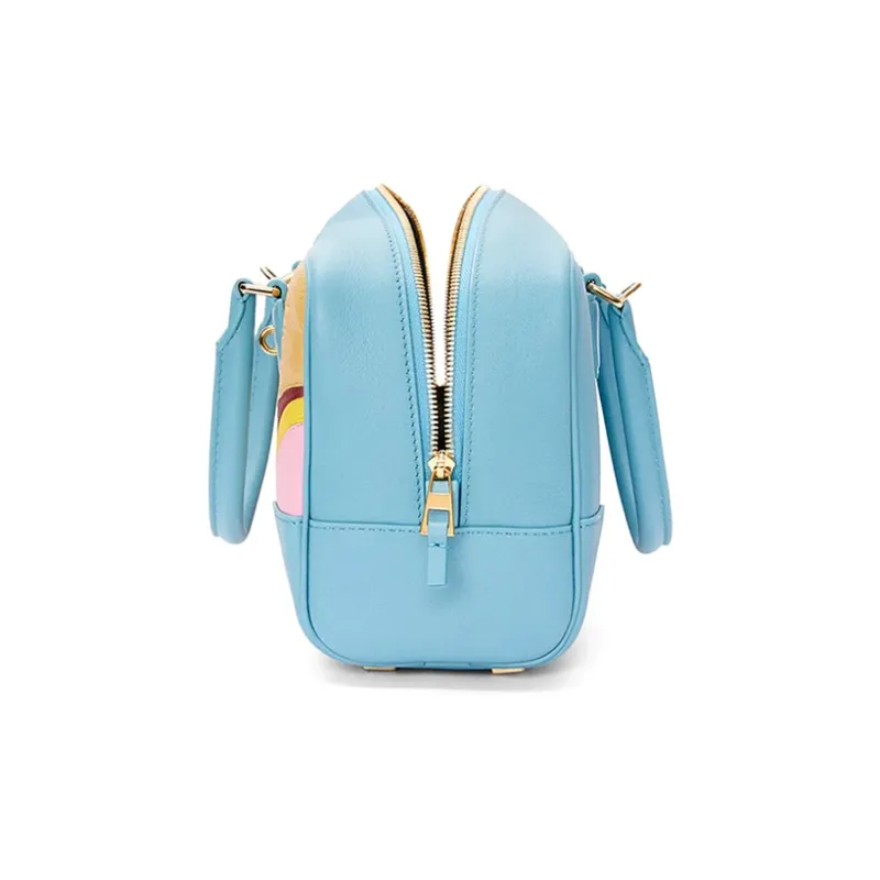LOEWE Howl's Moving Castle Amazona Cow Leather Shoulder Bag Crossbody Bag Handbag Women's Blue-2