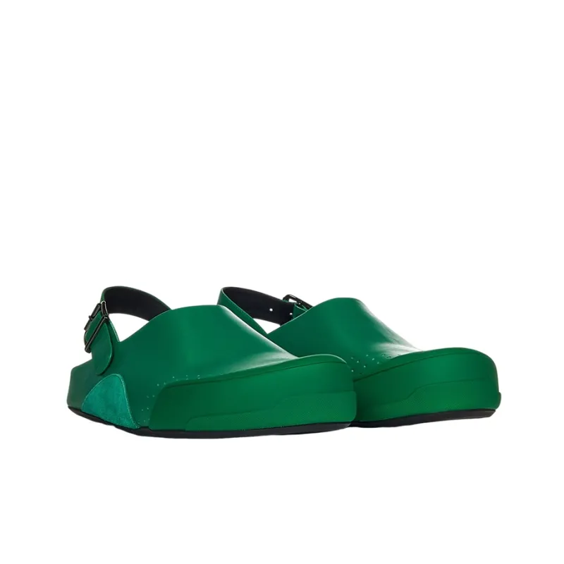 MARNI Fussbett Casual Single Shoes Men's Green-2