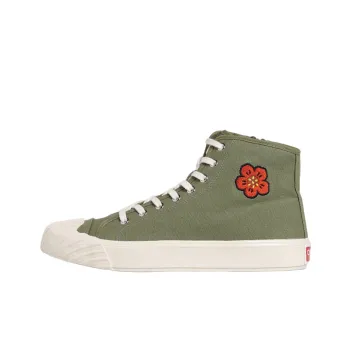 KENZO Bone Flower High top Sneakers