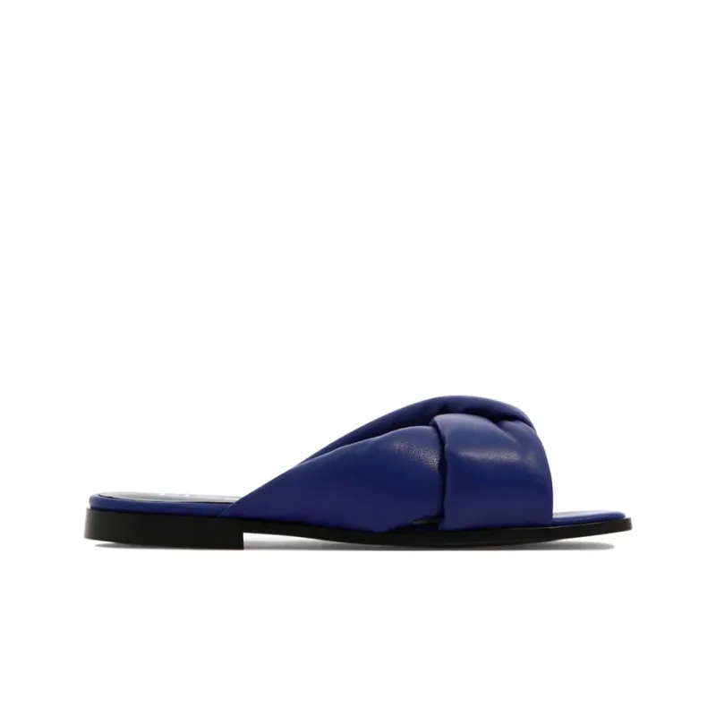 PINKO Slide Slippers Women's Blue-1