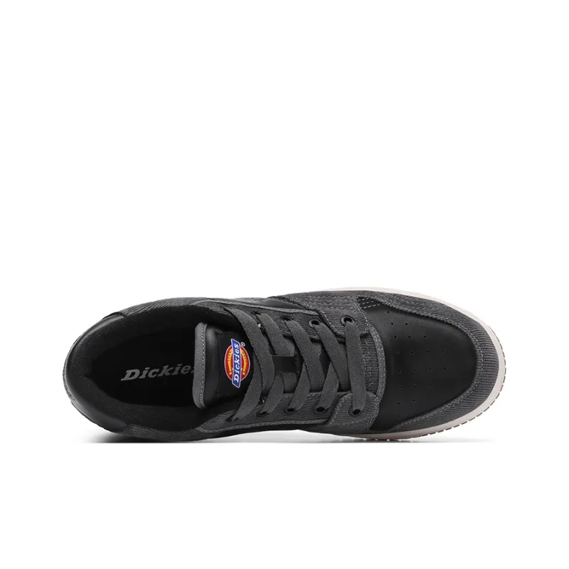 Dickies Versatile Fashion Panda Casual Shoes Men's Black Gray-3