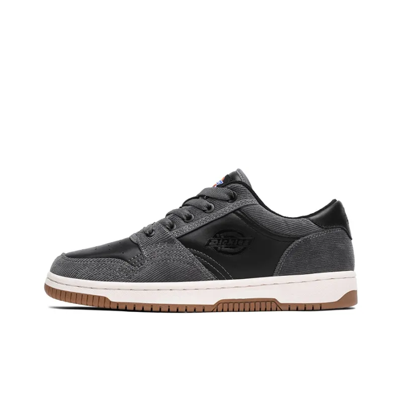 Dickies Versatile Fashion Panda Casual Shoes Men's Black Gray-0