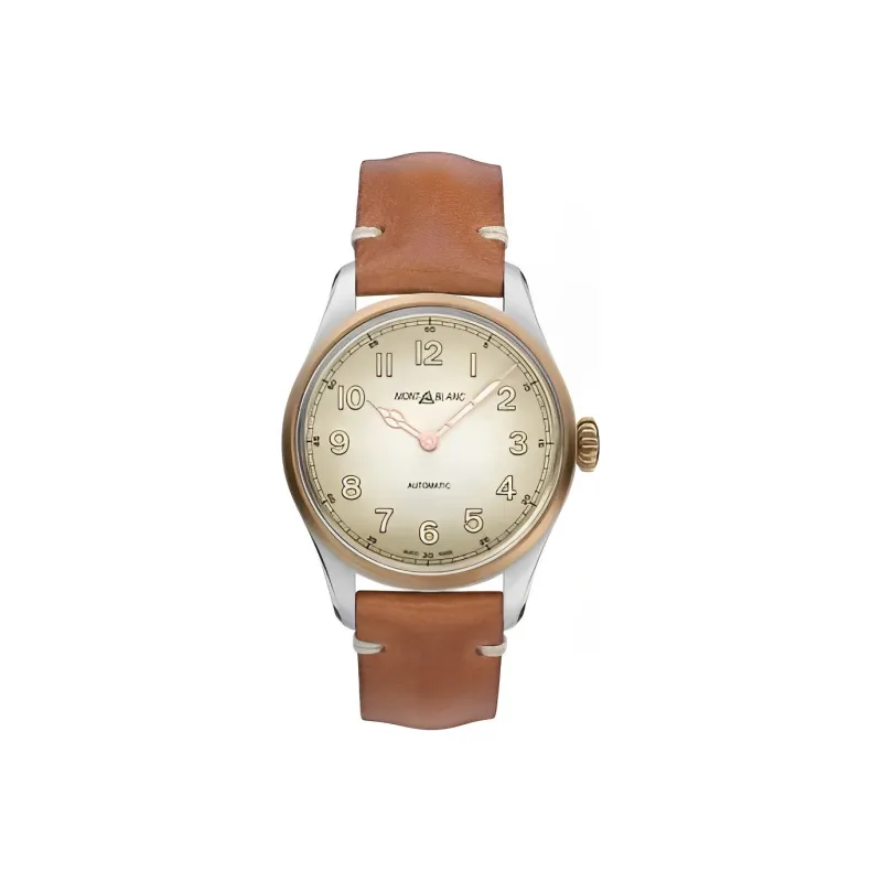 MONTBLANC Automatic Mechanical Movement Men's Watches Watch 40mm Champagne Watch Dial-0