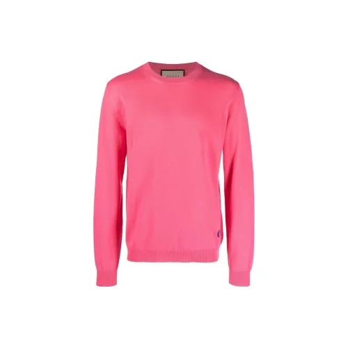 GUCCI Cashmere Sweaters Men Pink