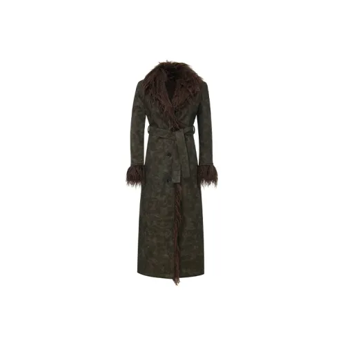 Ariseism Coats Women's Plum Dry