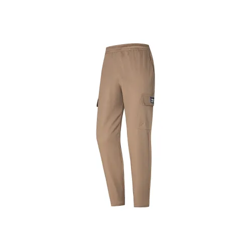 Erke Cargo Pants Men Latte Brown