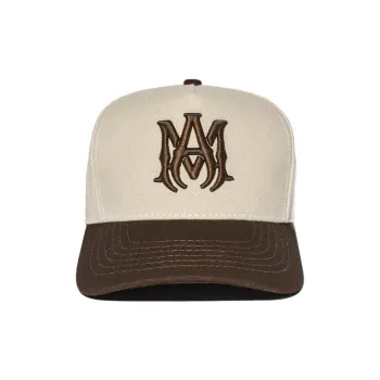 AMIRI Baseball Caps Unisex Beige/Brown
