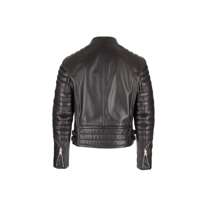 TOM FORD Leather Jackets Men Black-1