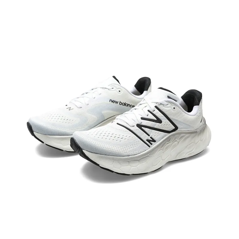 New Balance Fresh Foam X More V4 White Black Metallic-2