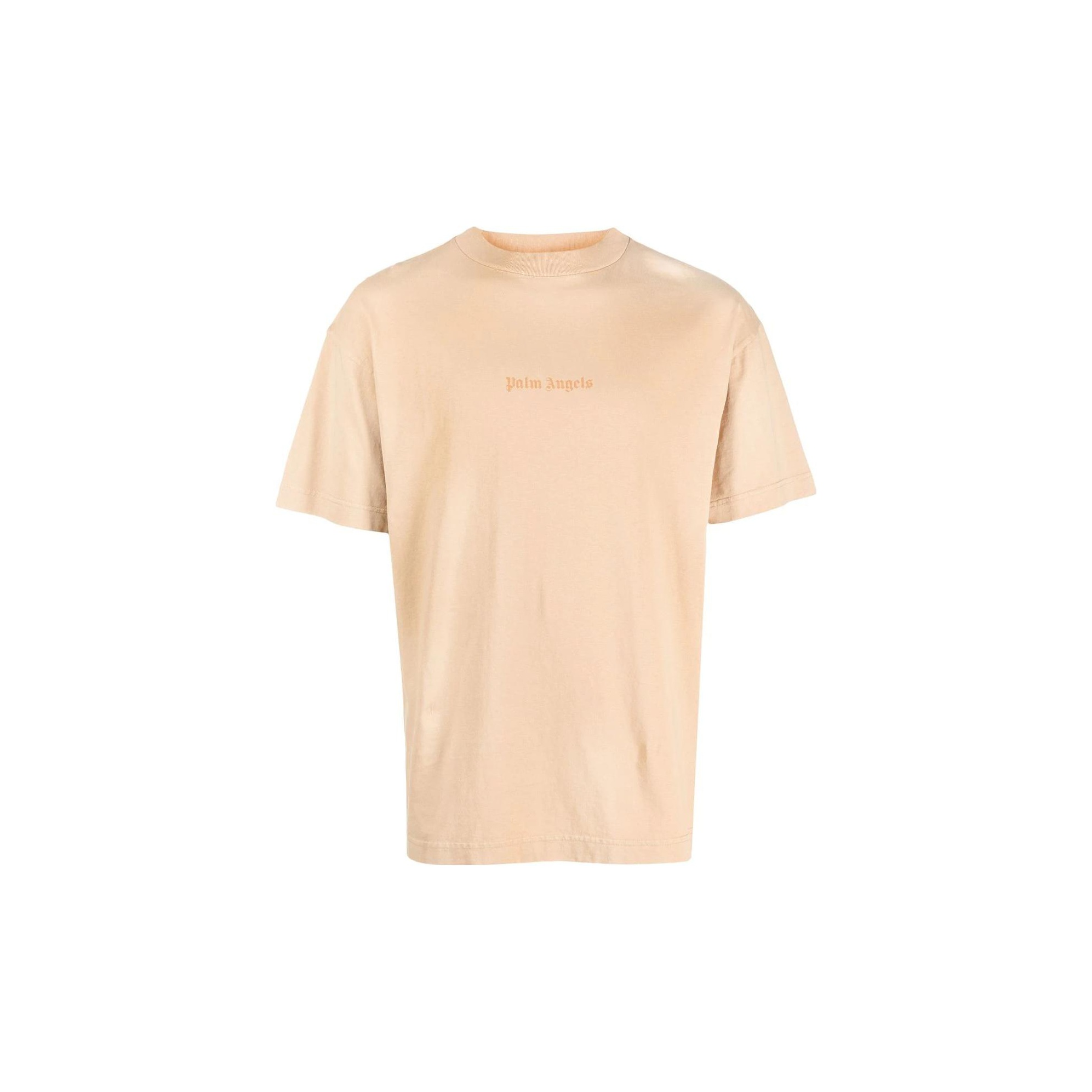 PALM ANGELS Gd Reverse Logo Tee - POIZON