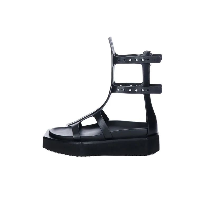RICK OWENS Turbo Cyclops Spartan Sandals-0