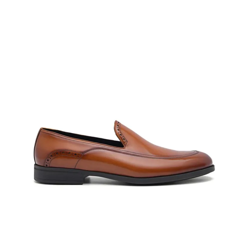 PEDRO Dress Shoes Men Low-Top Light Umber-1